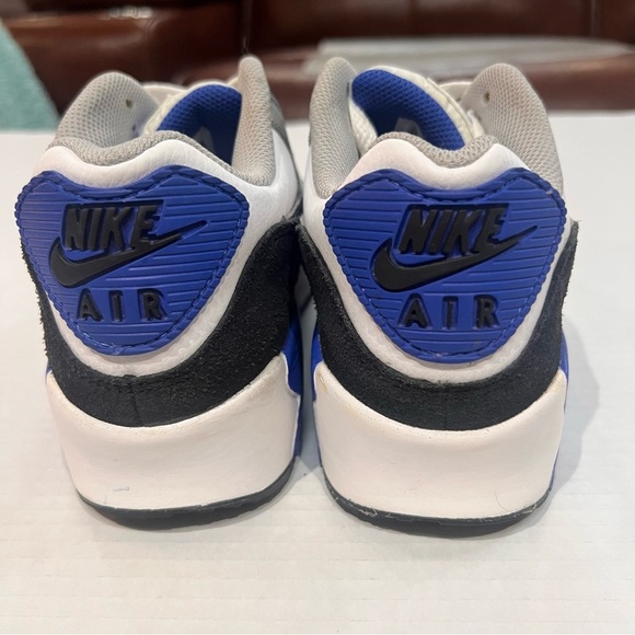 Nike Air Max 90 OG White Grey and Blue size 6Y/7.5 Women’s. Brand New condition - Picture 3 of 7